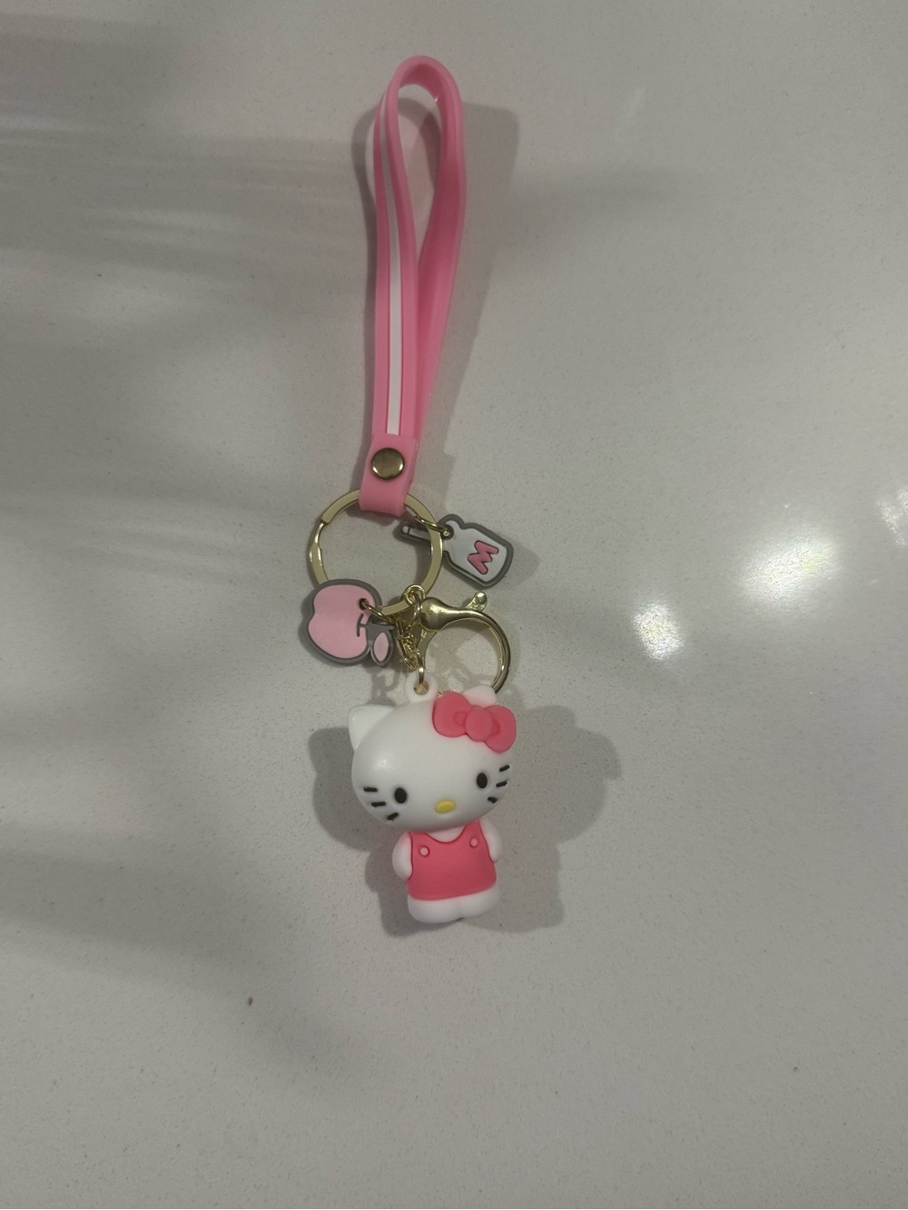 Hello Kitty Characters - Wrist Strap Keychain with charms